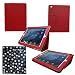 Bear Motion &reg; Premium Folio Case for iPad 2 / iPad 3 (the new iPad) With Built-in Stand for iPad3 - Red OGP