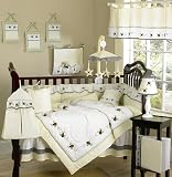 Unique Bee Baby Kids Infant Bedding 9 Pcs Crib Set
