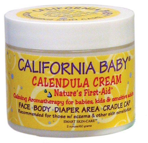 California Baby Calendula Cream, 2 oz (Pack of 2)