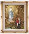 Our Lady of Lourdes by Simeone Framed Art, 16" x 20" - MADE IN ITALY