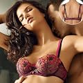Aubade - Polynesienne - Halbschalen-BH - Pink-Orange
