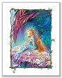 Rani in the Mermaid Lagoon by Walt Disney 12"x8.75" Art Print Poster Disney