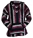 Mexican Baja Hoodie Pink Purple Womens Jerga