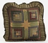 Tea Cabin Quilted Decorative Throw Pillow