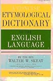 Concise Etymological Dictionary of the English Language (0399500499) by Skeat, Walter William