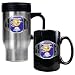 Los Angeles Lakers NBA 16oz Travel Mug & 15ozCeramic Mug set 09' Finals Champ
