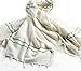 Cacala Turkish Beach Towel Quick Dry Prewashed for Soft Feel Extra Large Peshtemal for Bathroom, Travel, Pool and Swim, Paradise Series, 37 in x 70 in