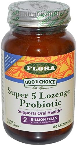 Udo's Choice Super 5 Probiotic 60lozenges