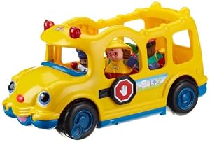 Mattel J0894 Fisher Price Little People - Autobús escolar con 3 figuras (funciona con pilas, a partir de 12 meses)