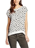 LTB Jeans Camiseta Manga Corta Kazula (Blanco / Negro)