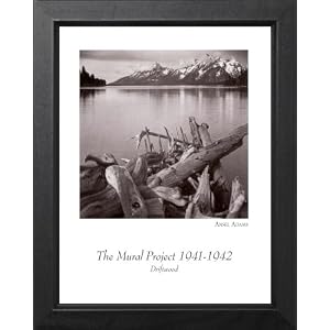 Ansel Adams Driftwood B W Picture Framed Art Print by Framed Art