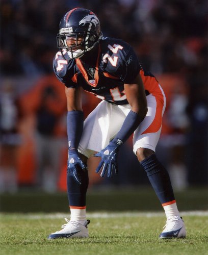CHAMP BAILEY DENVER BRONCOS 8X10 SPORTS ACTION PHOTO (A)