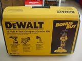 Tools : Heavy Duty 18volt 4-tool Compact Cordless Combo Kit