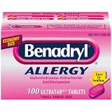 Benadryl Allergy Ultratab- 100 Tablets