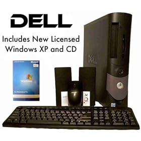 Dell Super Fast Optiplex GX-280 Computer With Gigantic 750GB (Gigabyte) Hard Drive, 4GB RAM, DVD-RW Dual Layer (Plays and Records DVDs and CDs) , P4 Desktop PC, 2.8Ghz. Core Processor, XP