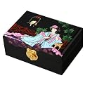 Maiden Lacquer Jewelry Box - Black