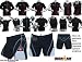 Damen & Herren Running Short Tight Ironman Extreme Padded Tri-Short SZ