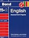 Bond Assessment Papers in English 10-11 years New Edition