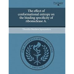 The Effect of Conformational Entropy on the Binding Specificity of Ribonuclease A