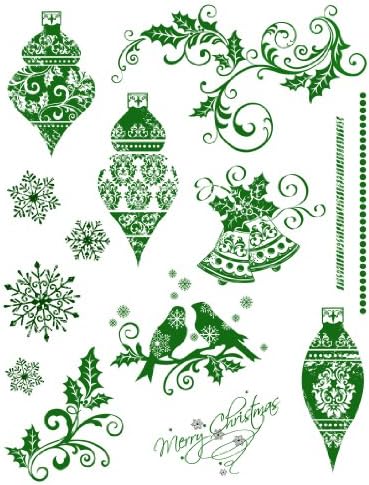 Viva Décor 400301100 Embellishments Clear Silicone Stamp