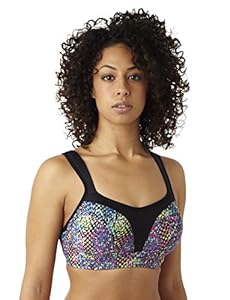 Panache Women's Underwired Sports Bra, Geo Print,28 H UK