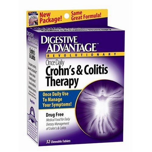 Childrens Toyshop  Health & Personal Care : Crohn's & Colitis-Digestive Advantage Once Daily Therapy, 96 Caplets (3 Pack)