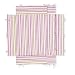 Pinolino 77585-7U - Laufgitter-Einlage universal, Streifen rosa/gr�n