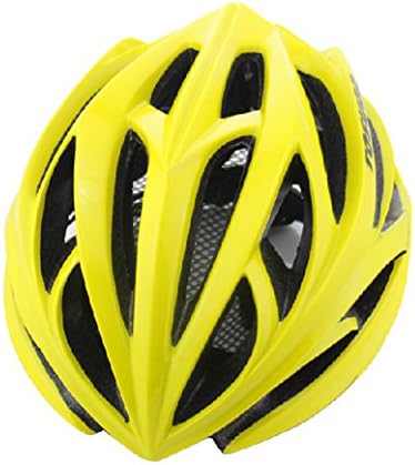 Unisex Bike Helmet Mountain Bike Helmet Cycling Helmet (Yellow)