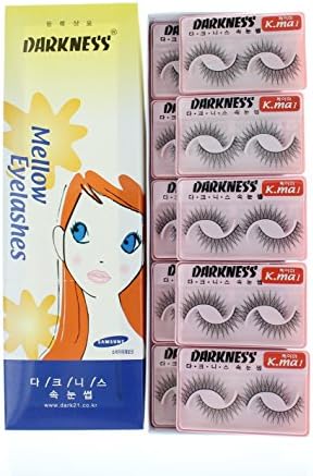 Darkness False Eyelashes K-ma 1 (Pack of 10)