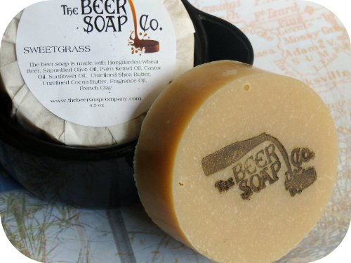 Sweetgrass Beer Soap- Made with Hoegaarden White Ale