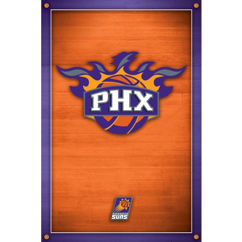 Trends Phoenix Suns Logo Poster 22 X 34