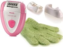 Philips Satinelle Soft HP6408/03 Massaging Epilator - Pink