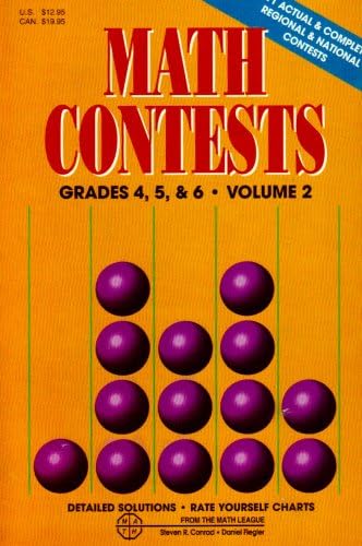 Math Contests, Vol. 2, Grades 4, 5, and 6