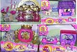 FILLY Komplettset der Minispiele Kutsche + Auto + Trailer+Pferdestall + Schloss+ 4 Filly Pferde