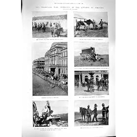 1900 TRANSVAAL WAR PRETORIA ROBERTS BENNET BADEN-POWELL