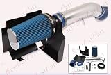 02 03 04 05 06 Escalade V8 5.3 / 6.0 Heat Shield Cold Air Intake + Blue Filter HSICD1B