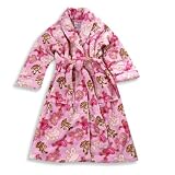 Sweet n Sassy - Girls Robe, Pink, Brown (Size 6/8)