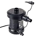 New design UK 240v Mains powered air pump for airbeds & toy inflatables with various adaptors.