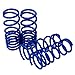 TuningPros LS-035-B Lowering Springs Kit Blue Set of 4