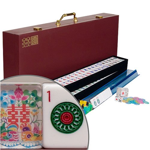 Childrens Toyshop  Toys : American Western Mahjong Set - Double Happiness