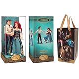 Ariel and Eric Doll Set Disney Fairytale Designer Collection Disney Store The Little Mermaid Limited Edition 6000