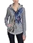 Desigual Damen Sweatshirt, 27S2580, Gr. 42 (XL), Blau (Azul Artico 5039)