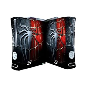 Bundle Monster Vinyl Skins Accessory For Xbox 360 Game Console - Cover Faceplate Protector Sticker Art Decal - Spiderman