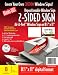 Blanks/USA Repositionable 2-Sided StickiSign (SS3A085OW) Blanks/USA Repositionable 2-Sided StickiSign (SS3A085OW)