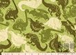 By The Yard Green Dinos Quilt Cotton Flannel Fabric