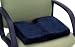 Essential Medical Supply Memory P.F. Sculpture Comfort Seat Cushion with Cut Out