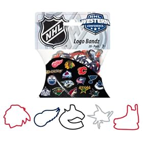 Forever Collectibles NHL Western Conference Logo Bandz