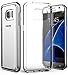 Vena Hybrid TPU Bumper Retain Slim Protection, Case Cover Compatible with Samsung Galaxy S7, Crystal Clear