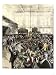 Pandemonium in the New York Gold Room on Black Friday, September 24, c.1869 Giclee Poster Print, 12x16