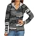 FOX RACING Womens BANDANA Hoodie Sweatshirt Jacket - With Full Front Zipper (Size: M)